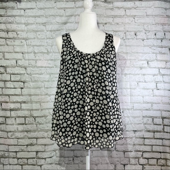 CHRIS AND CAROL Bubble pattern Blouse Medium - Picture 3 of 11